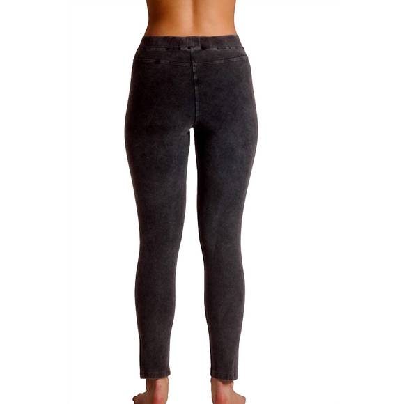 NEW ANGEL high rise jegging in dark charcoal - Picture 2 of 3